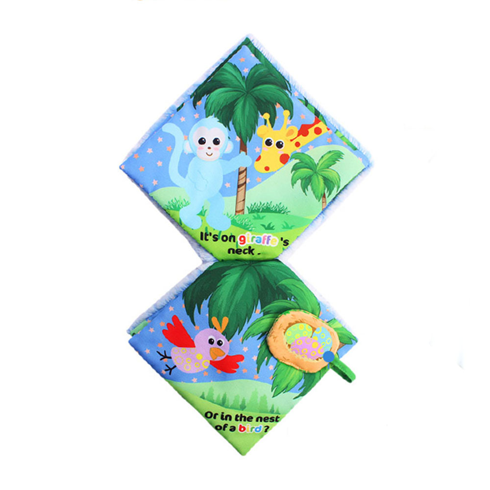 Мека играчка-книжка Monkey J8152-1 Мека играчка-книжка Monkey J8152-1