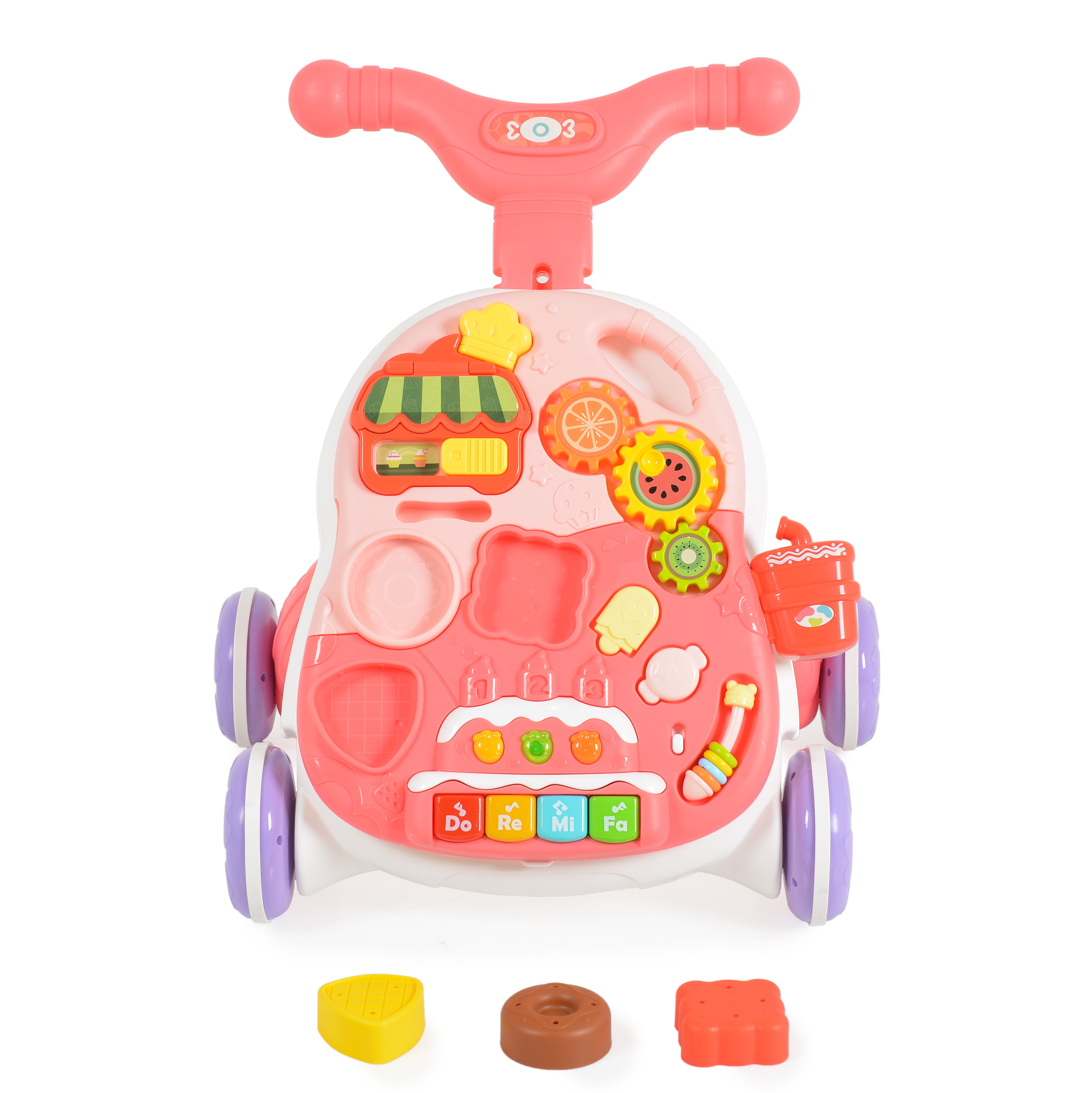 Проходилка 2 в 1 BASKET PINK, 110838 Проходилка 2 в 1 BASKET PINK, 110838