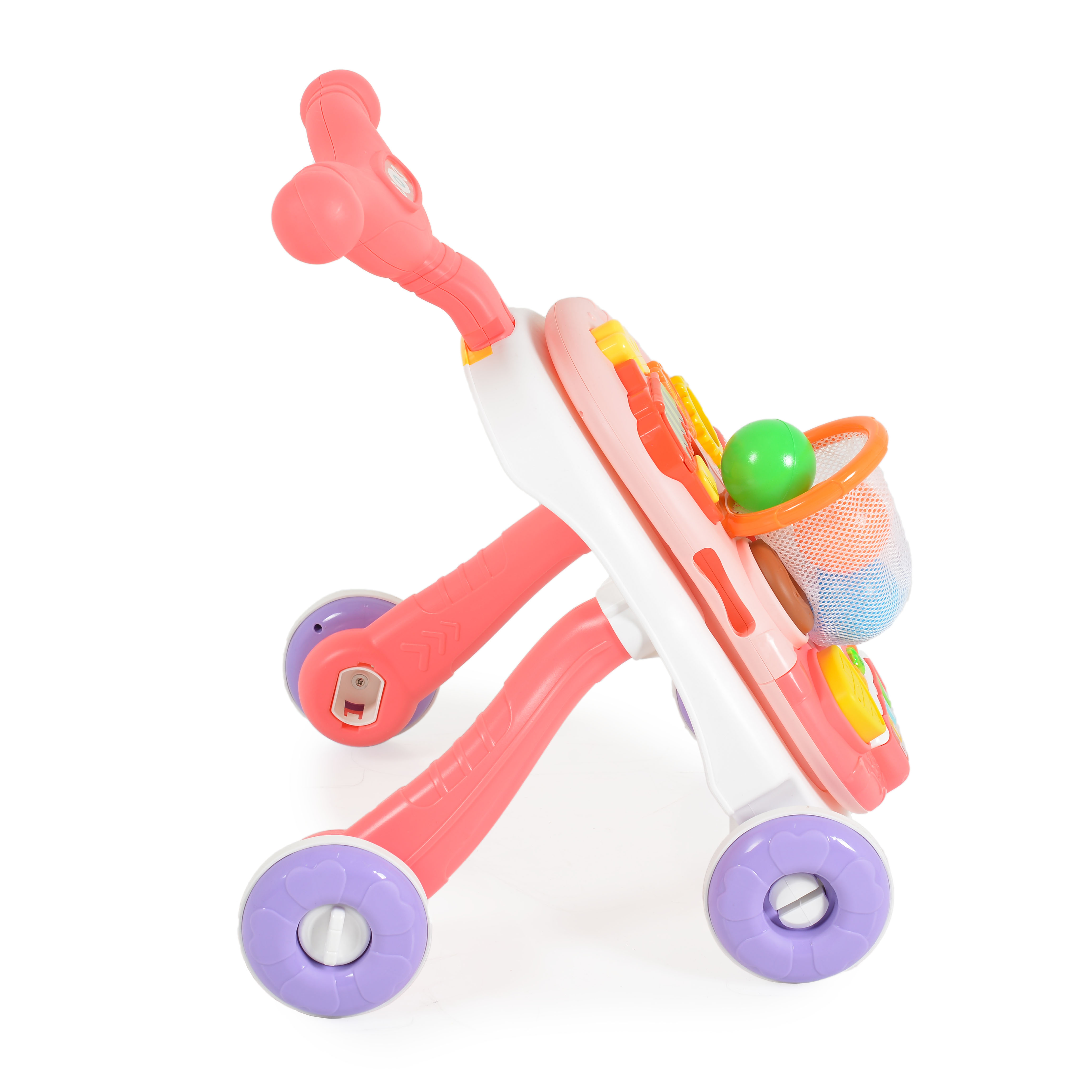 Проходилка 2 в 1 BASKET PINK, 110838 Проходилка 2 в 1 BASKET PINK, 110838