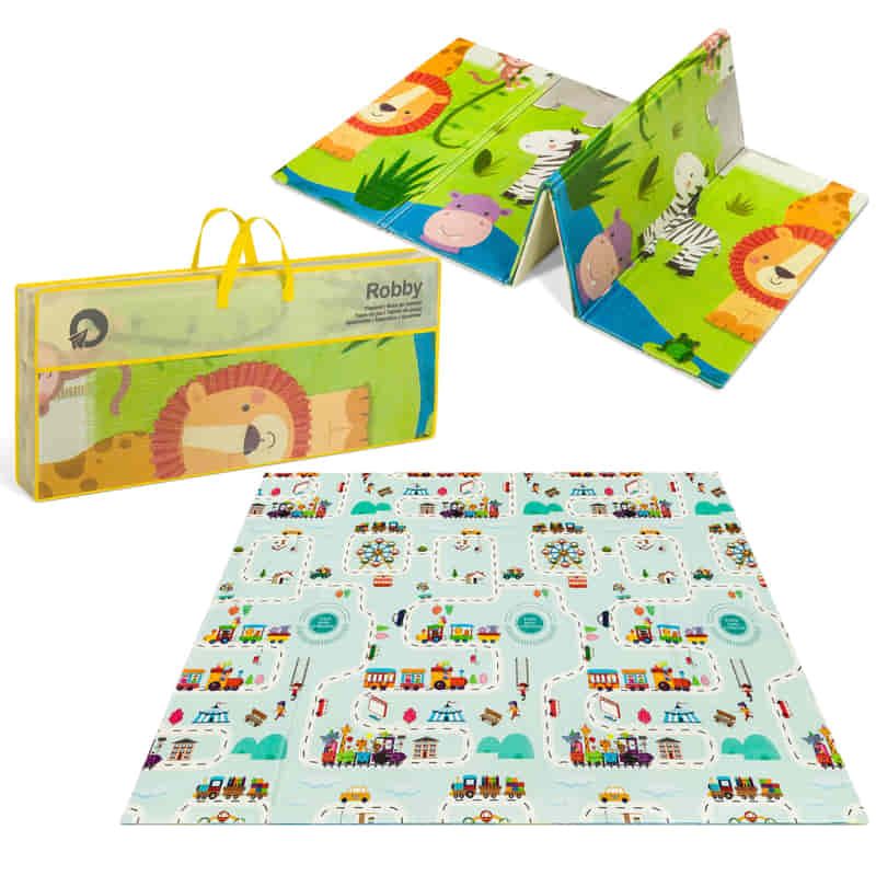 Килимче за игра Lionelo Robby, 180х200 см., 5903771701938